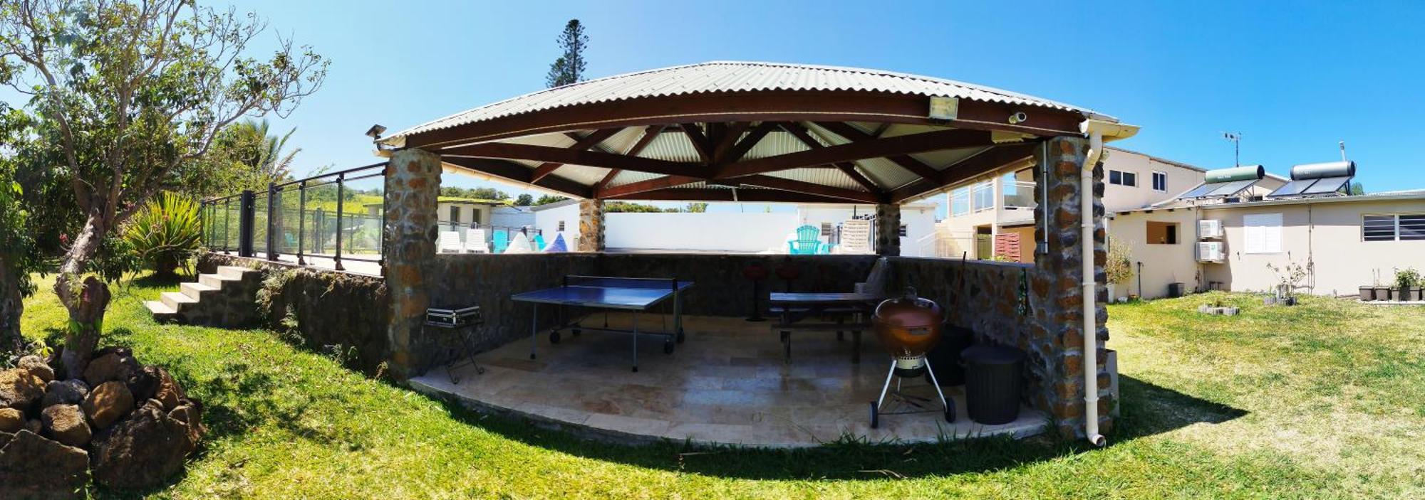 Studio dans petit complexe tranquille Petite Île Extérieur photo
